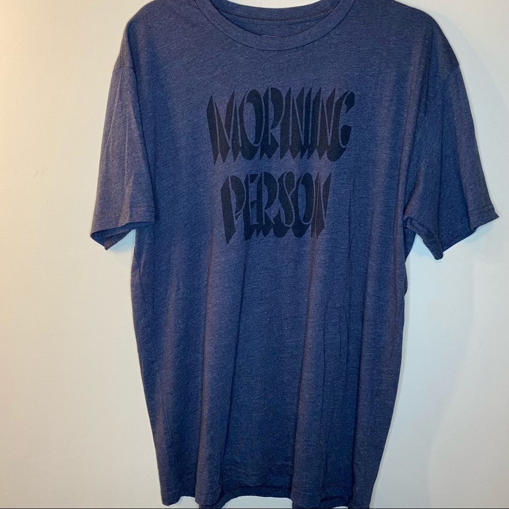 CREATIVE MORNINGS Morning Person Graphic SS Tee XL